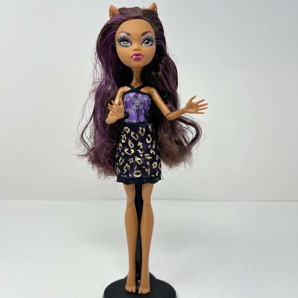 Monster High Clawdeen Wolf Doll Scaris City Of‎ Frights 2008 Goth Werewolf Girl